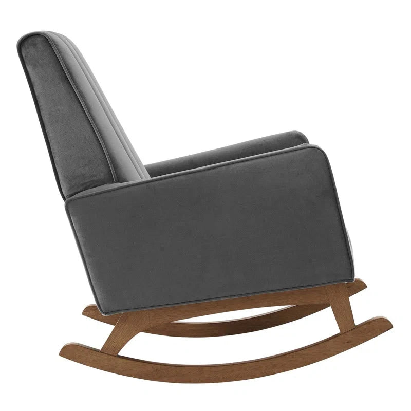 AERIS – Modern Channel Tufted Style Rocking Chair