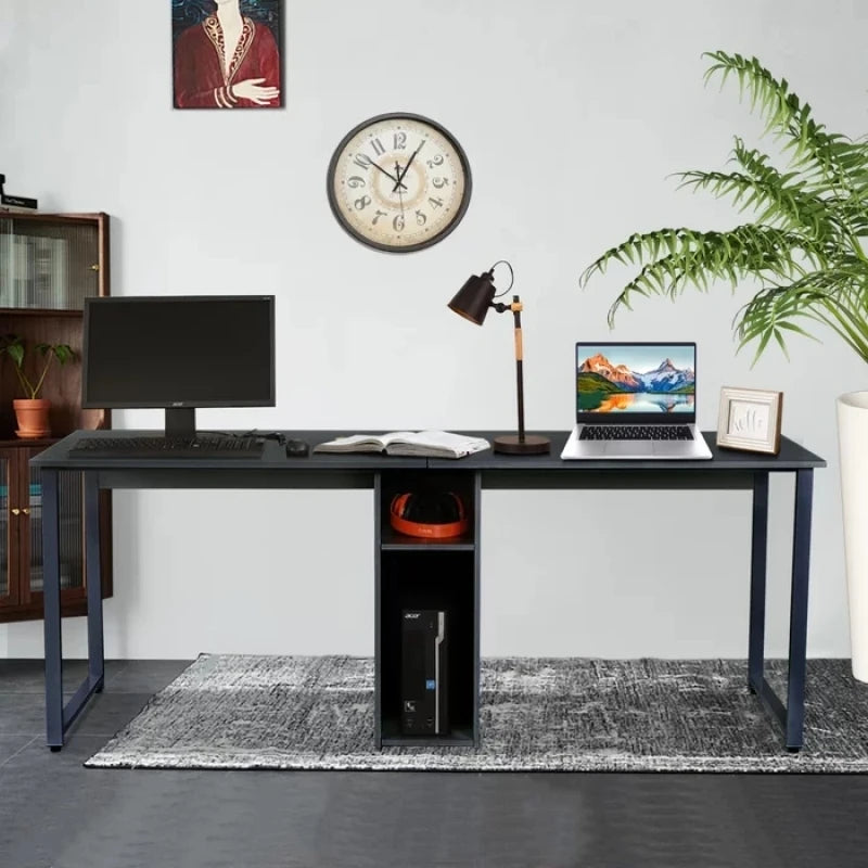 VIDE – Black Side-by- Side Manager Table