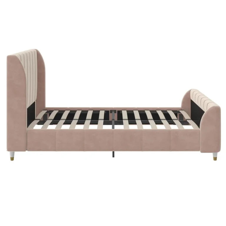 LUME – Dusky Pink Modern Queen Size Teen Bed