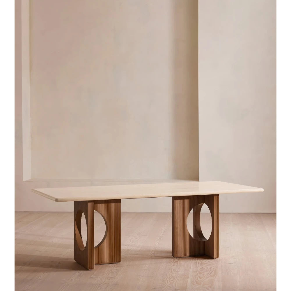 ELIOR – Seven Piece Modern Luxe Dining Set