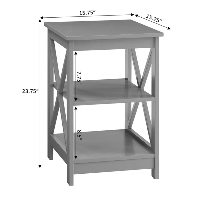 X - Coastal Style End Table