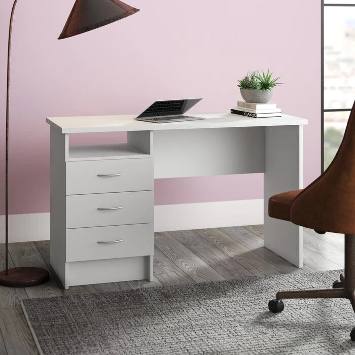 BRADSHAW – Work Desk with Three Drawers