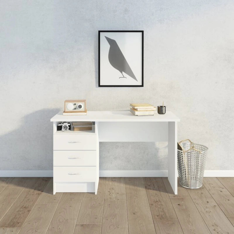 BRADSHAW – Work Desk with Three Drawers