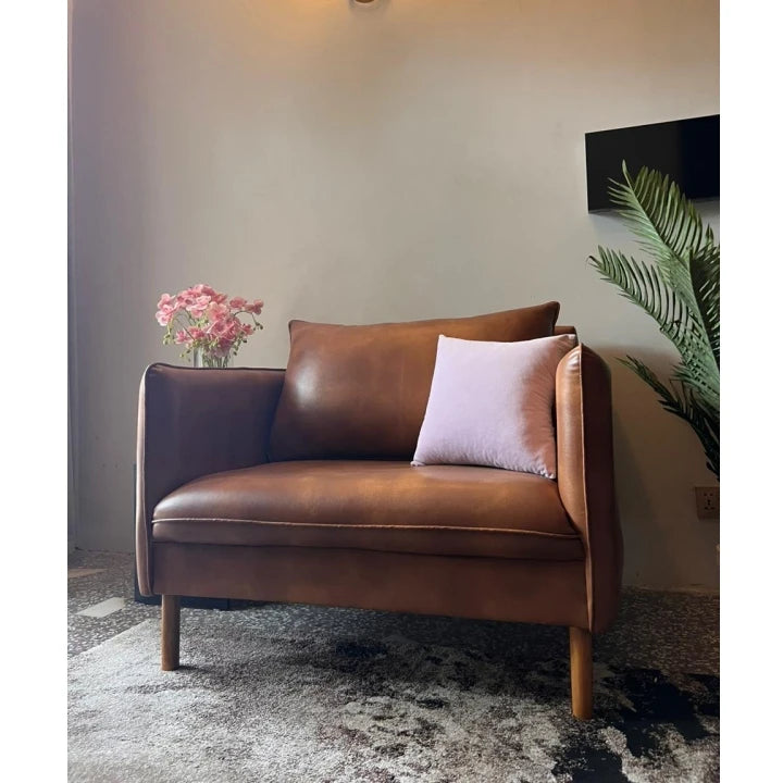 ZANTA – Wide Arm Sofa Chair in Leatherite