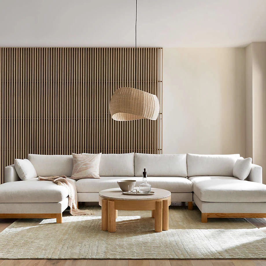 ABYAZ – U Shaped Three Pieces Contemporary Sofa