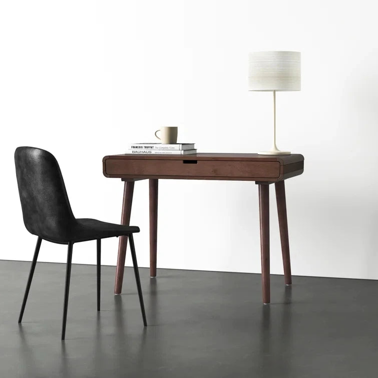 NAMAL – Mid Century Style Desk with Sleek Drawer