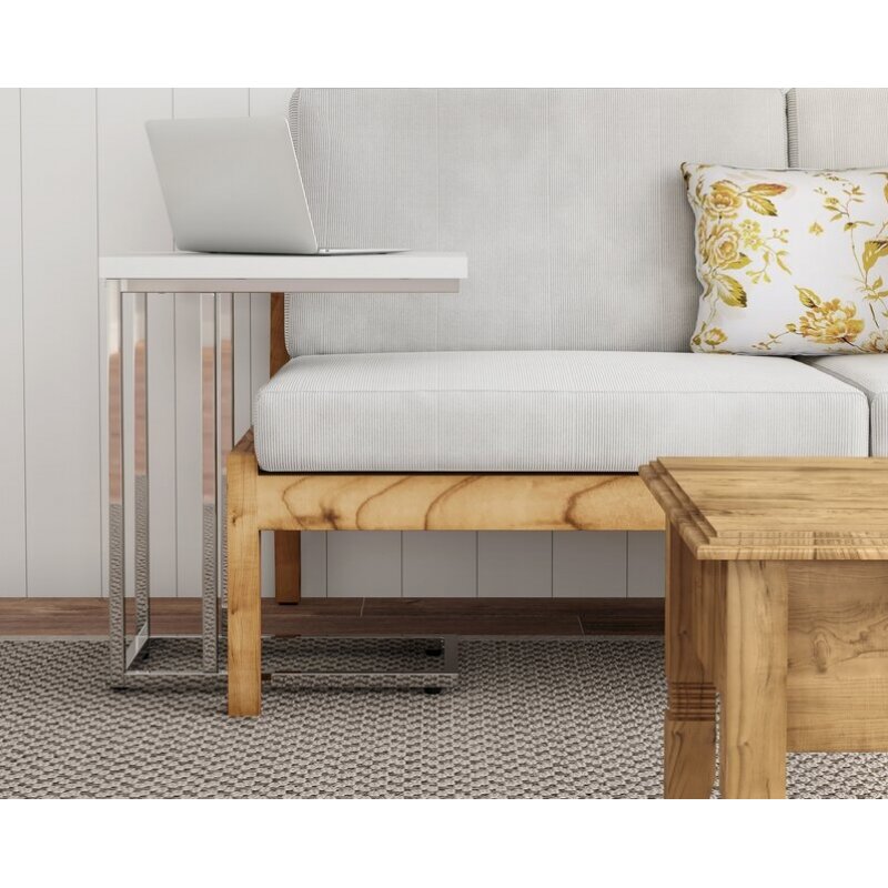 EVEN - Stunning Stainless Steel Frame End table
