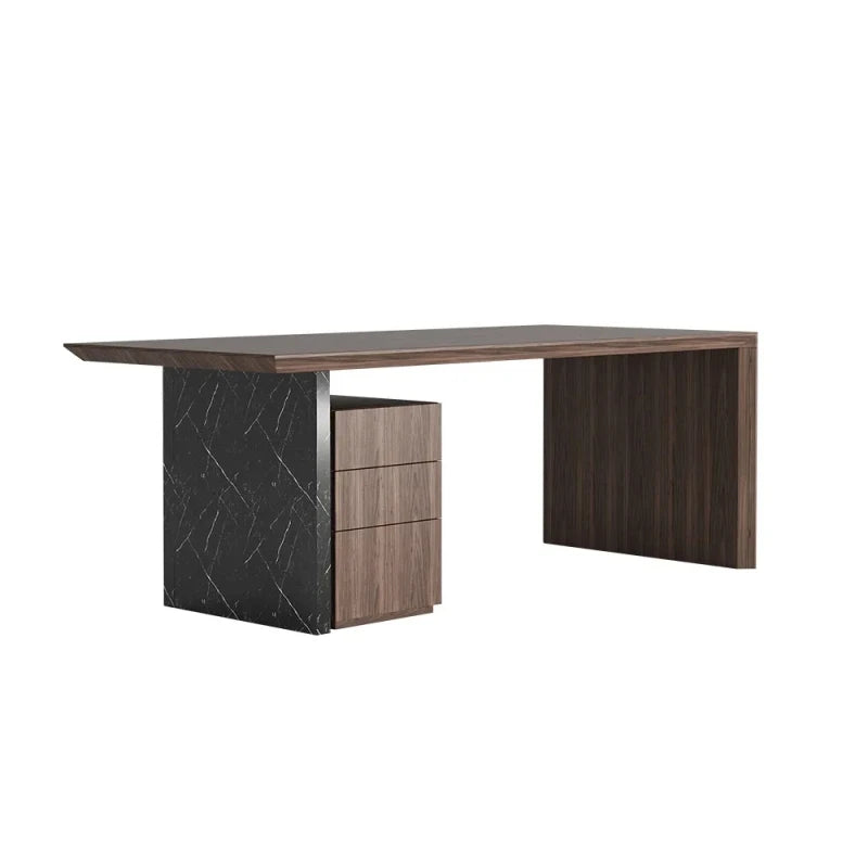 CHIARA – Two Toned Sleek Executive Table