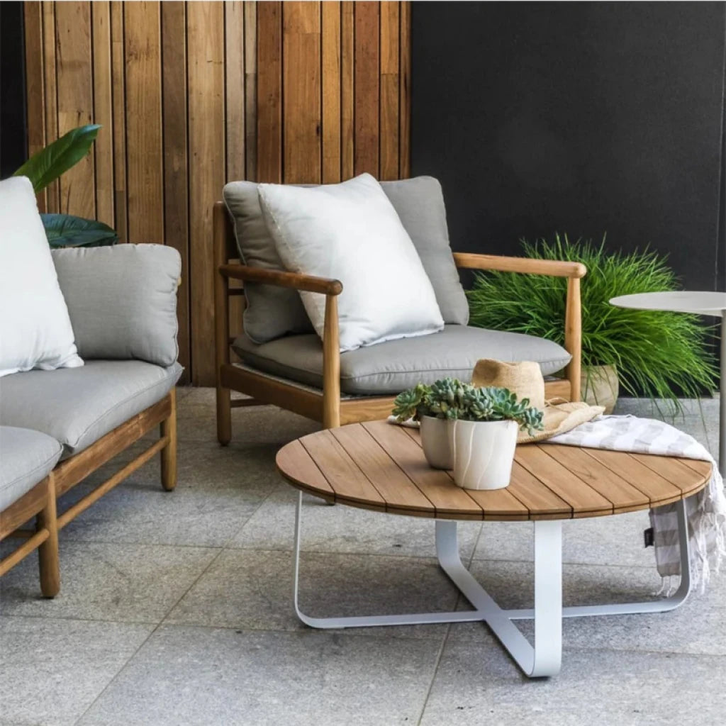 ARLO – Cane Work with Grey velvet Upholstery Arm Chair