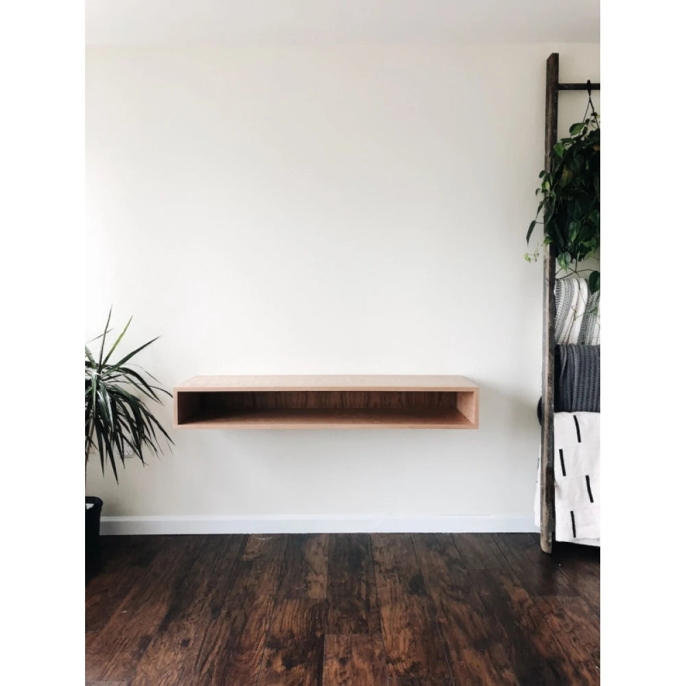ASIMINA – Open Shelf Floating Desk
