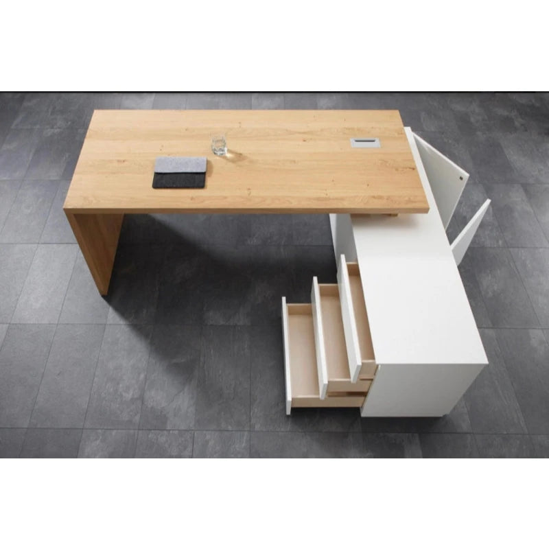 SWISS – L Shape Reception Office Desk