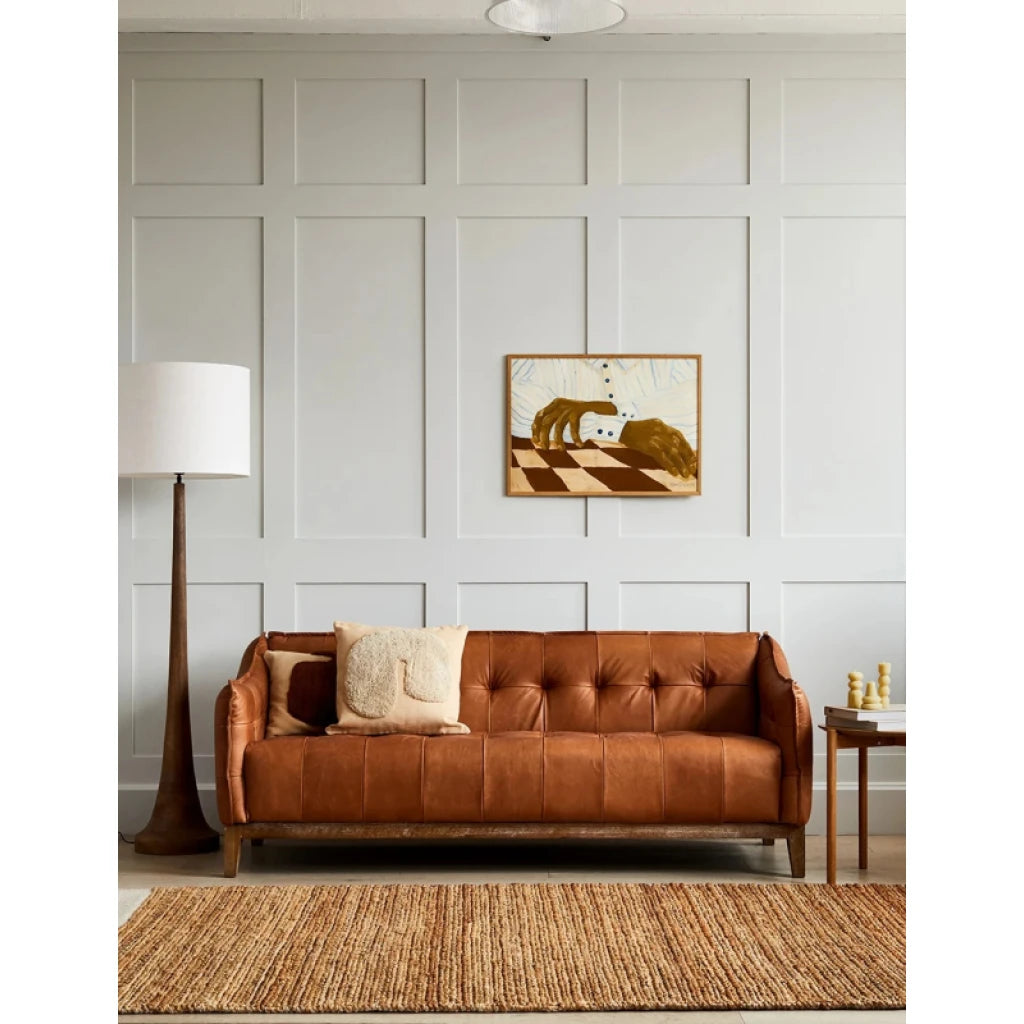 BASTIC – Leatherite Three Seater Couch