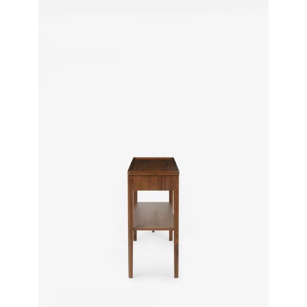 BIETE – Polish Finish Dual Drawer Console Table