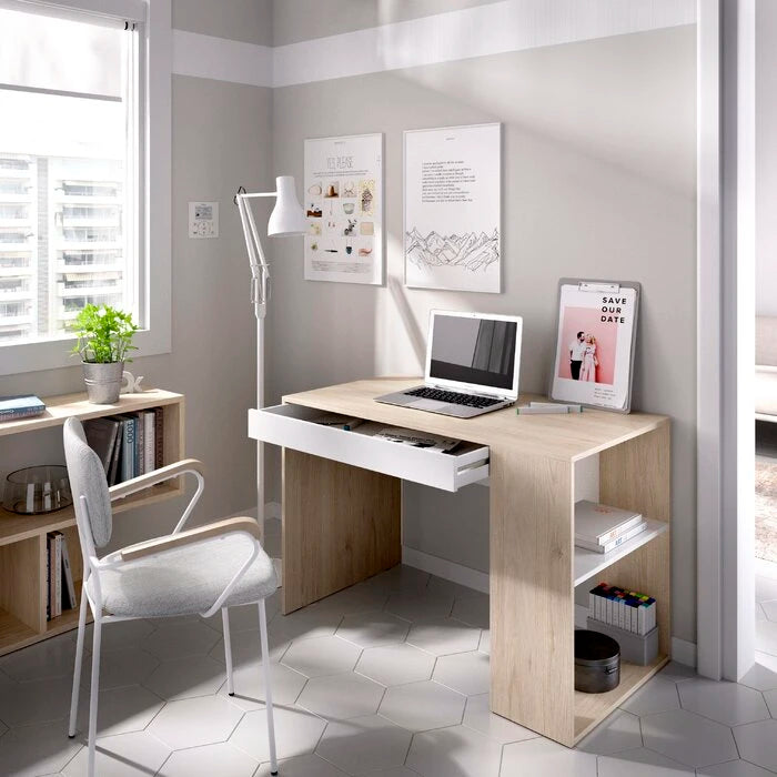 BRAD – Open Shelves Writing Desk
