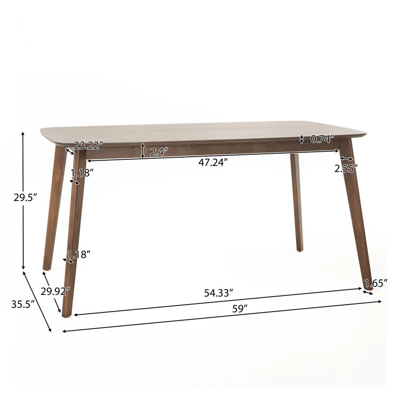 SOLACE - Four Person Dining Table Set