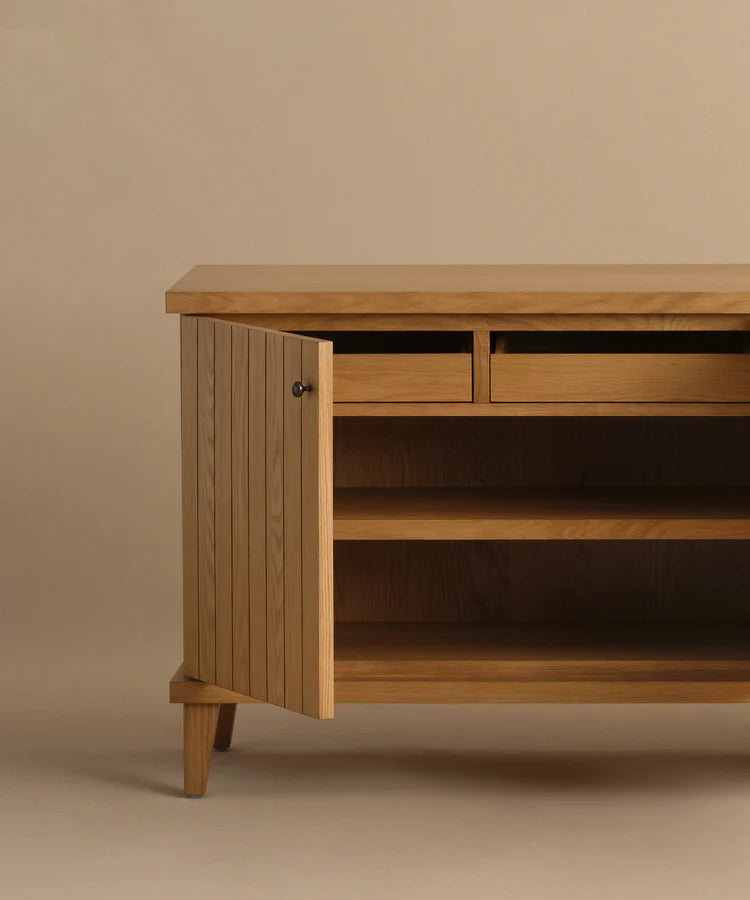 OPAL – Farmhouse Style Polished Finish Sideboard