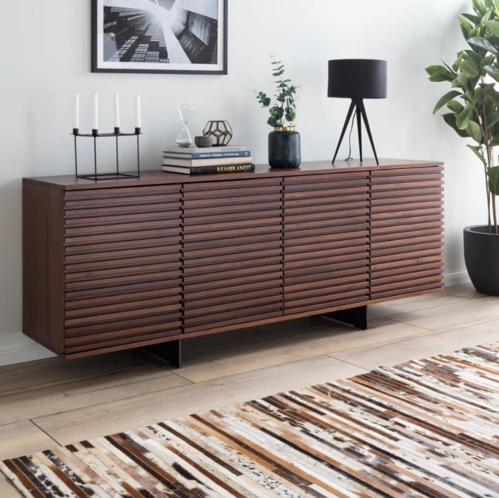 SIRI – Mid Century Style Fluted Door Panel Side Board