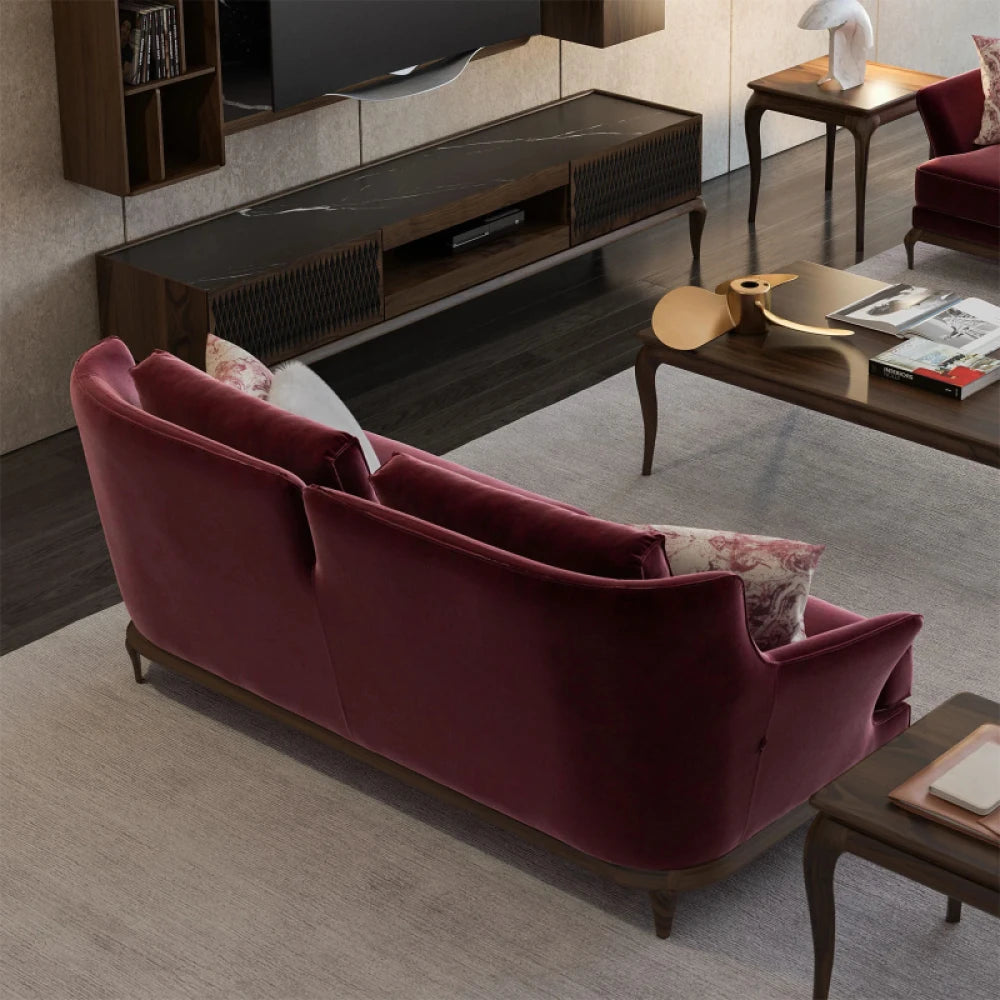 KESTANE – Three Seater Sofa with Arm Chair