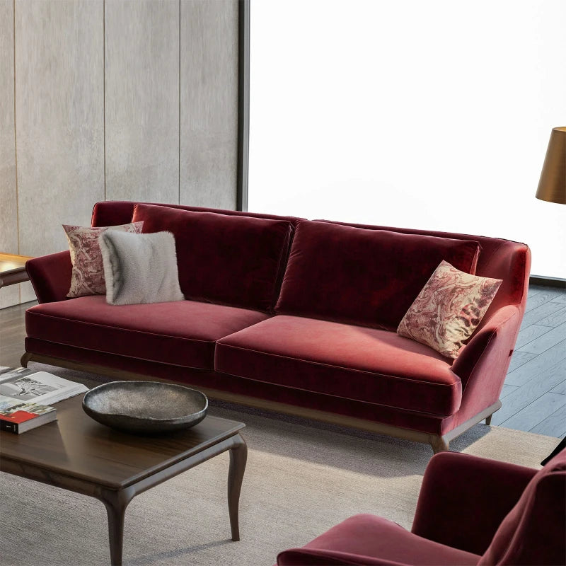 KESTANE – Three Seater Sofa with Arm Chair