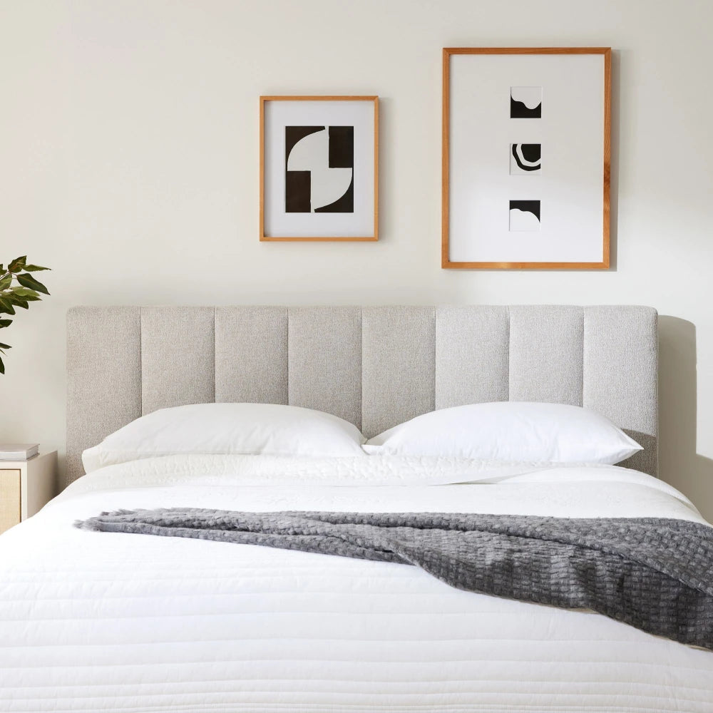 DUSK – Grey Channel Tufted Side Storage King Size Bed