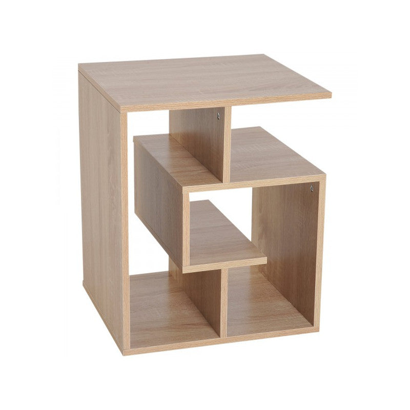 JIGSAW - Wooden Side Table Oak Brown
