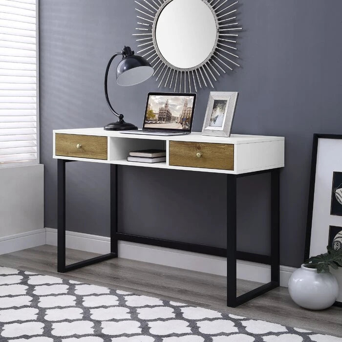 EVELY – Writing Desk With Metallic Base