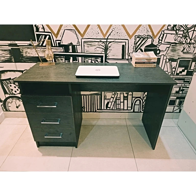 KOL-Textured Black Working Desk