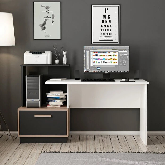 GRIDRION – Multiple Shelves Writing Desk