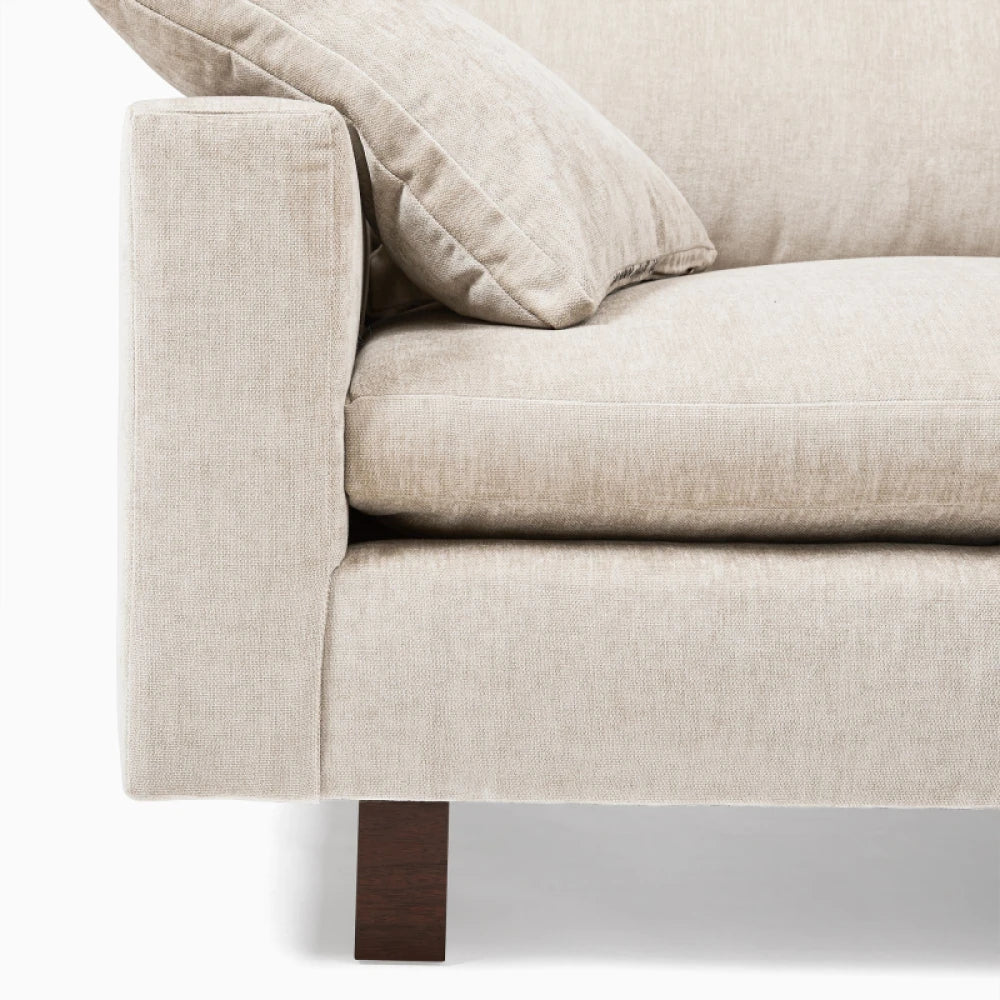 ORNATE – Beige Extensive Love Seat