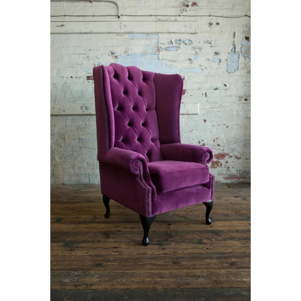 PERPEL – Purple Wing Arm Chair