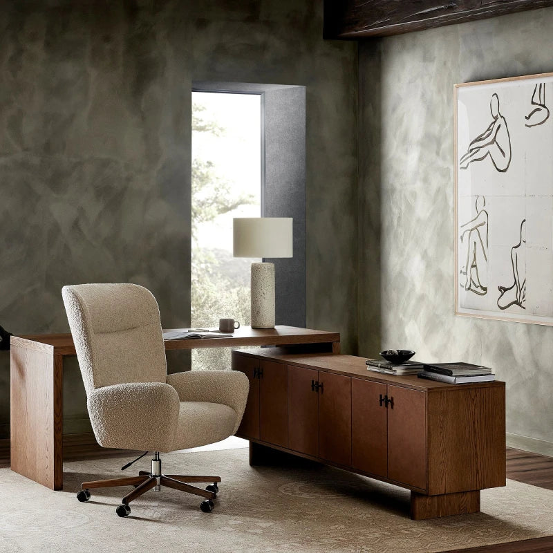 LOFTY – L Shape Antique Style Executive Table