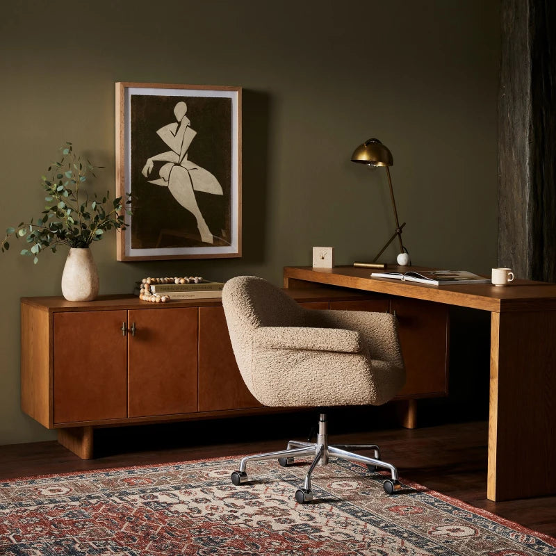LOFTY – L Shape Antique Style Executive Table