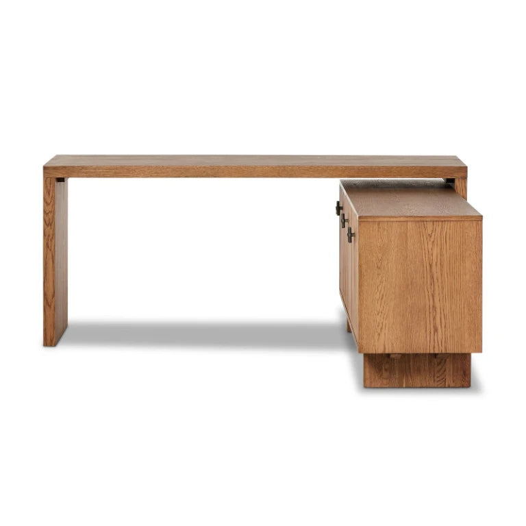 LOFTY – L Shape Antique Style Executive Table