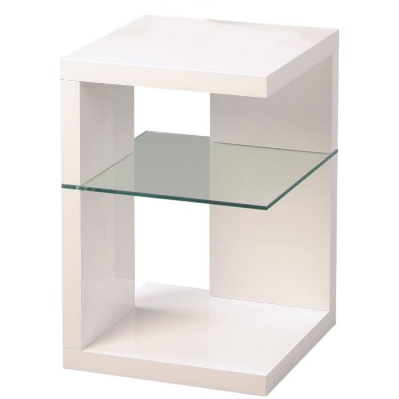 LORAIN - Side Table With Storage