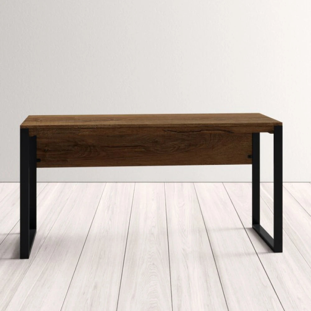 LYLAH – Work Desk with Black Metallic Base