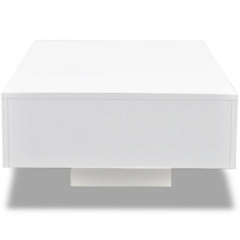 MELFED – White Glossy Coffee Table