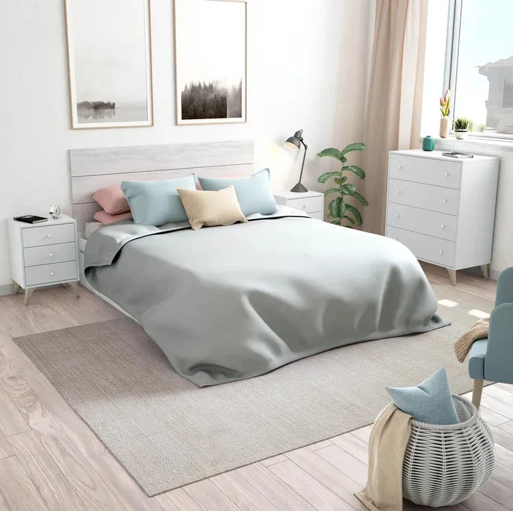 AETHER – White Contemporary Design Bedroom Set
