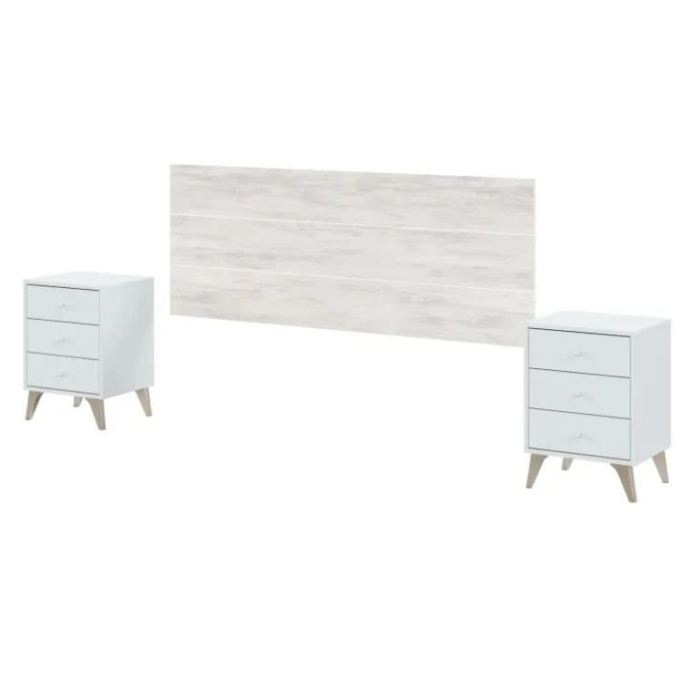 AETHER – White Contemporary Design Bedroom Set