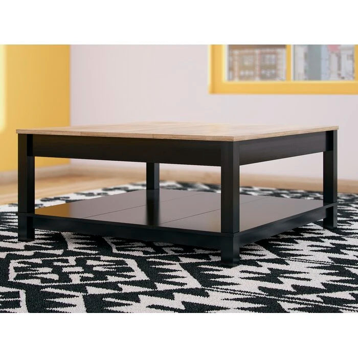 MIRIAN – Black & Oak Iconic Coffee Table
