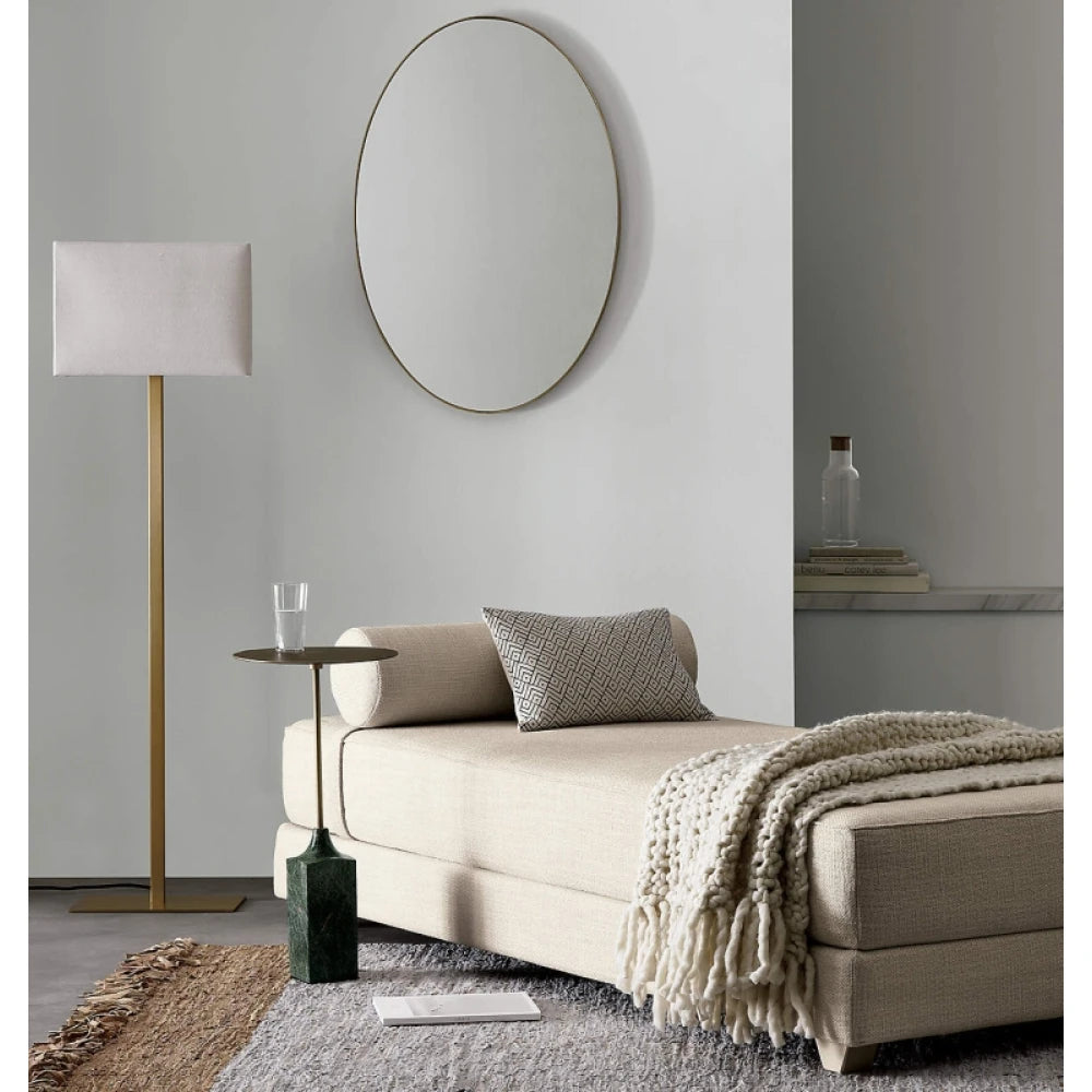 SERANA – Contemporary Daybed with Headrest Pillow