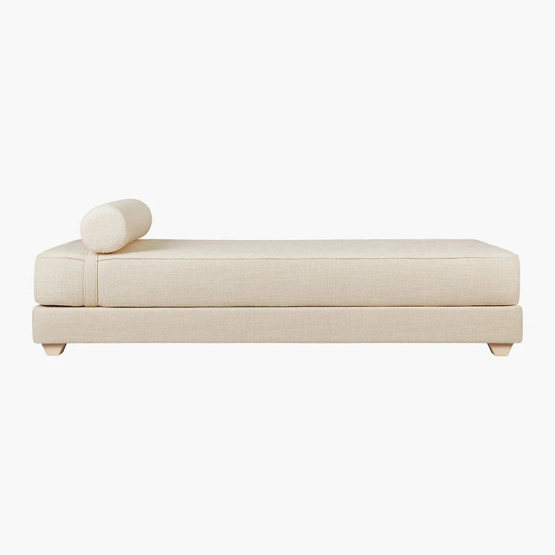 SERANA – Contemporary Daybed with Headrest Pillow