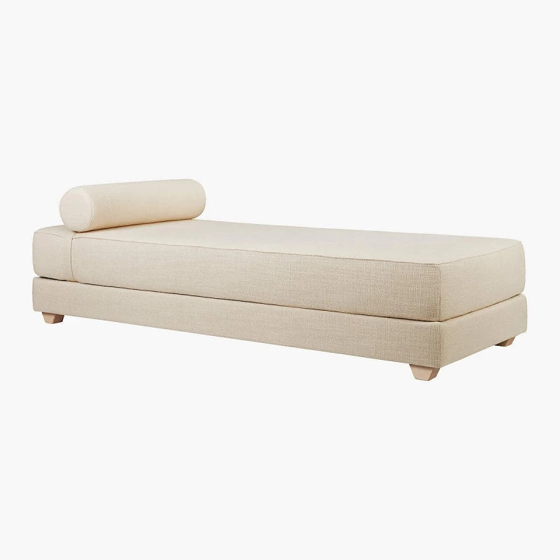 SERANA – Contemporary Daybed with Headrest Pillow