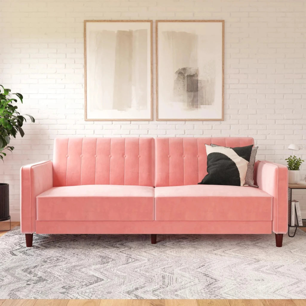 PETAL – Pink Contemporary Style Two Seater Sofa