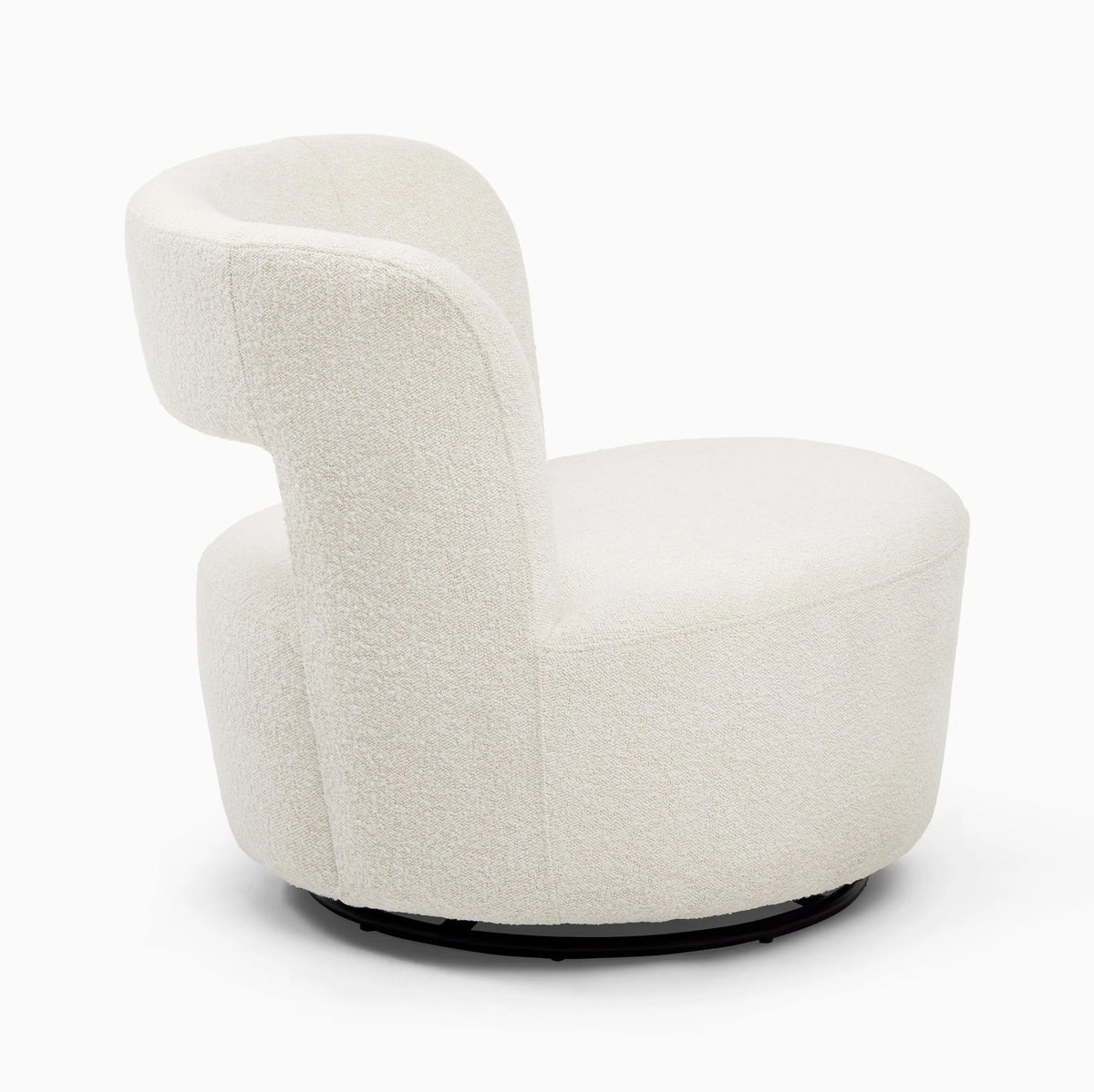 LIA – Swivel Boucle Sofa Chair