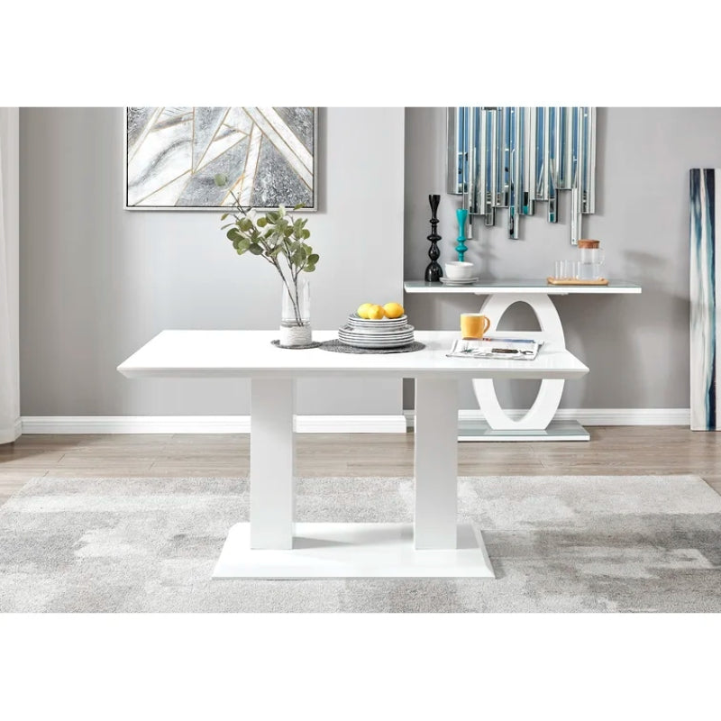 RADIN - Six Seater Dining Table Set