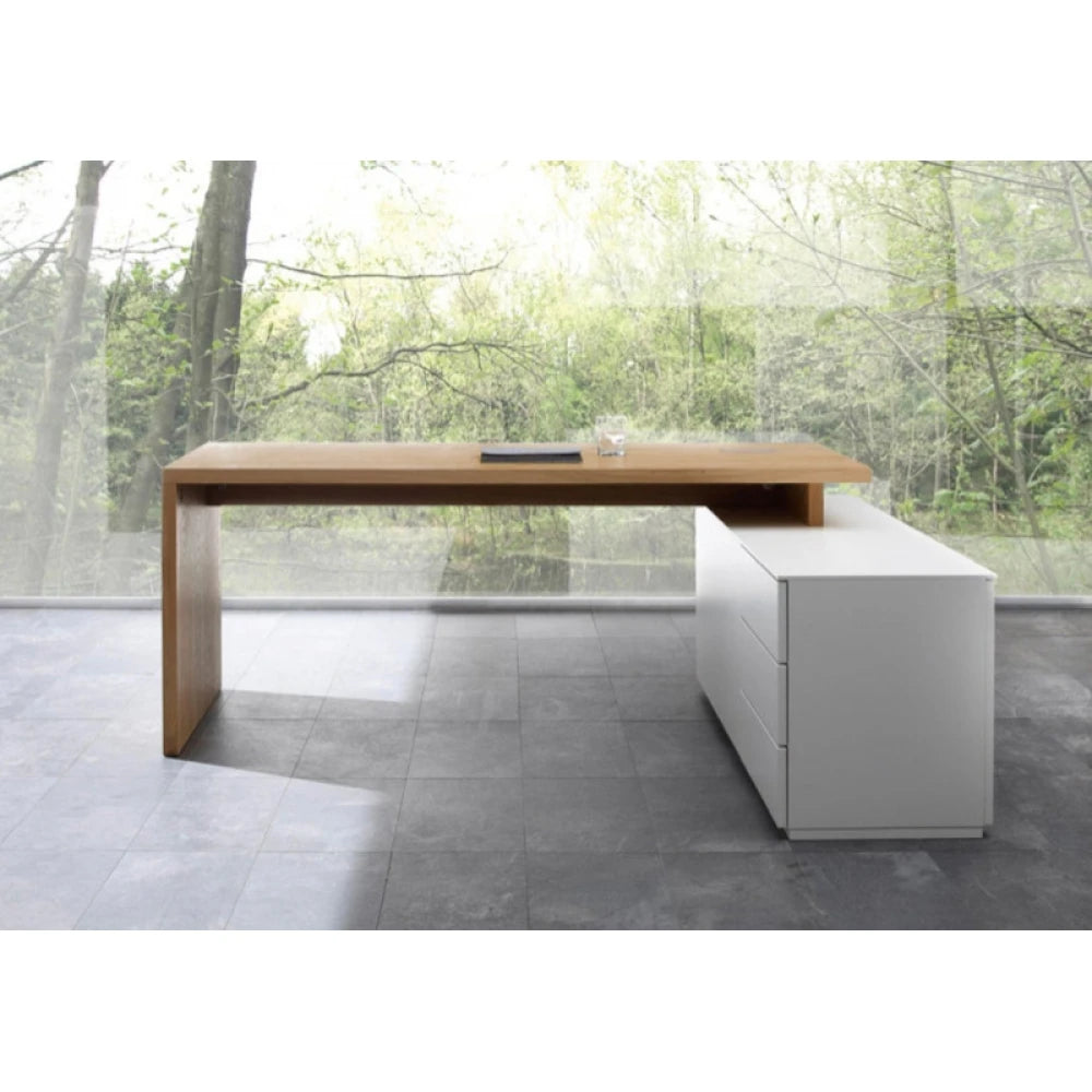 SWISS – L Shape Reception Office Desk