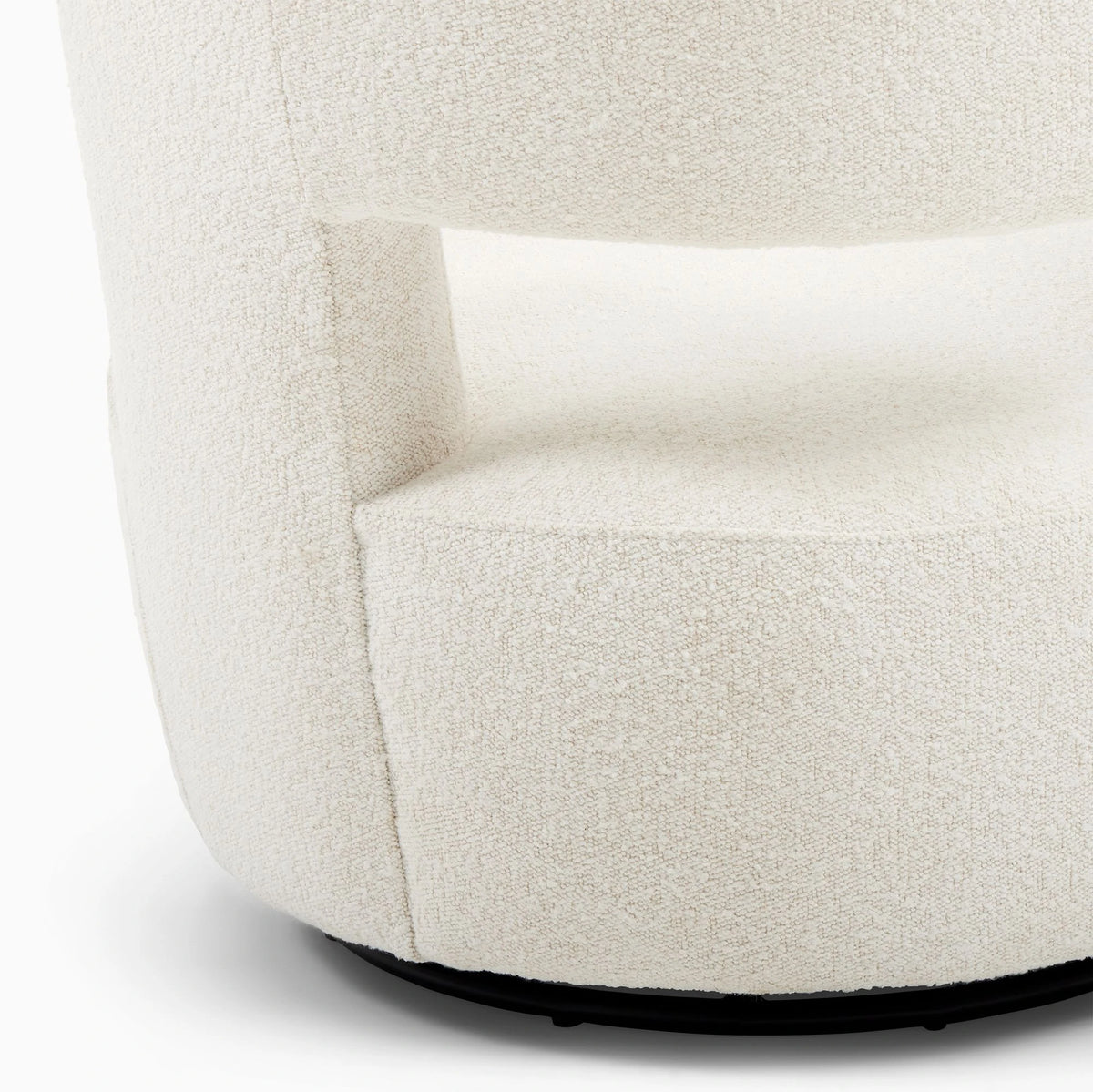 LIA – Swivel Boucle Sofa Chair