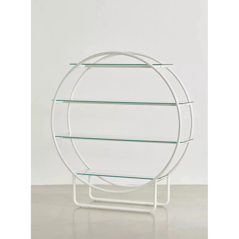 OPPA – Circular Metal Iron Bookshelf