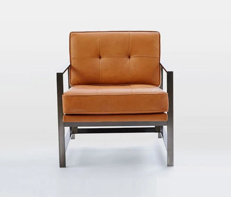 RIBEIRO – Black Metallic Frame Sofa Arm Chair