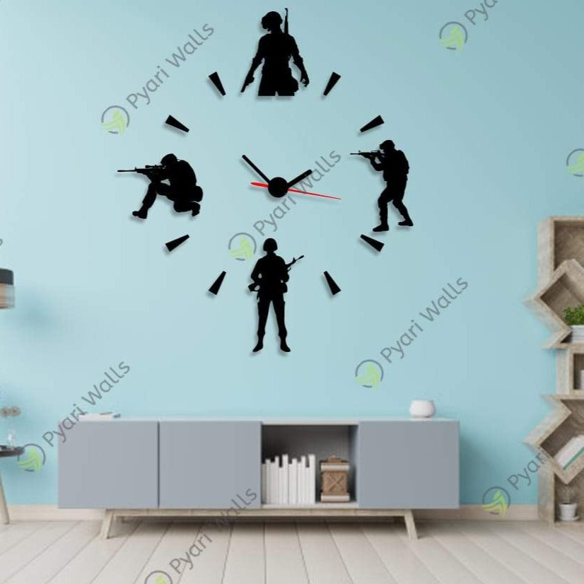 PUBG Gamers Clock